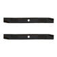 (2) 3 in 1 Lawn Mower Blades Fits Poulan Riding Mowers 42" Decks Repl. 532139775