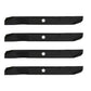 PP24001 Qty 4: Mower Blades
 Fits Poulan CN1842STA CO17542LT CO1842STA