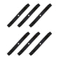 139775 Qty 6: Mower Blade Fits AYP 279370 425014X92E BB18542LT BB185H42LT