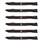 139775 Qty 6: Mower Blade Fits AYP 279370 425014X92E BB18542LT BB185H42LT