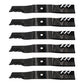 6 Blades Fits Cub Cadet 94204415 1005338 02005019 Tank Recon M60 Mower 60" Deck