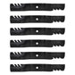6 Blades Fits Cub Cadet 94204415 1005338 02005019 Tank Recon M60 Mower 60" Deck