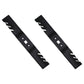 Qty 2: Toothed Mower Blade Fits MTD Replaces 742-04154