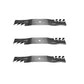 742-0677A Qty 3: Commercial Mulching Blade Fits MTD 1500 Tractors 17AF2ACK099
