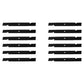 105476 Qty 12: Lawn Mower Blade Fits Husqvarna