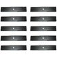 Qty 10: Edger Blades Fits McLane Replaces 2059-HD-10