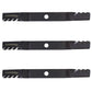 3PK Blades Fits Kubota K5677-34340 ZD28 ZD326 ZD331