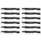 Qty. 12: Mulching Blade Fits Universal Products Replaces 51-3165