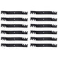 Qty. 12: Mulching Blade Fits Wright Replaces 71490003