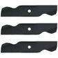 3 Blade Set Fits Cub Cadet 742-3010 759-3818 742-3011 759-3819 46" MTD TroyBilt