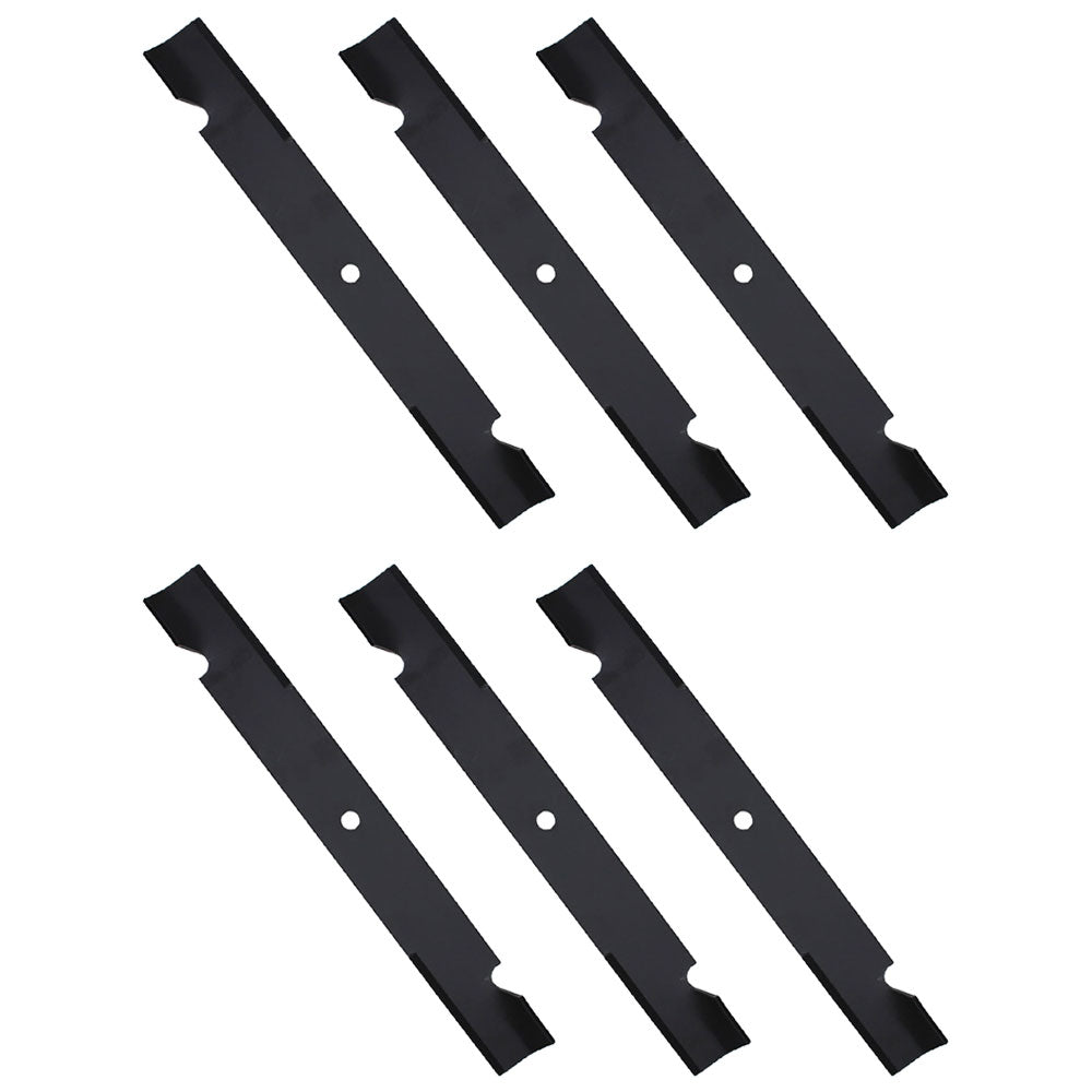 (6) Heavy Duty Lawn Mower Blades 038-6080-00 Fits Various Models 3 for 61" Cut