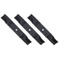 Oregon 98-091 Set of 3 Mower Blades, 19" Fits Cub Cadet