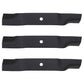 3 New Heavy Duty Blades 54" Decks Fits Cub Cadet 02005018 01005337 942-04416