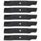 Qty 6: High Lift Mower Blade Fits Cub Cadet Replaces 01005337