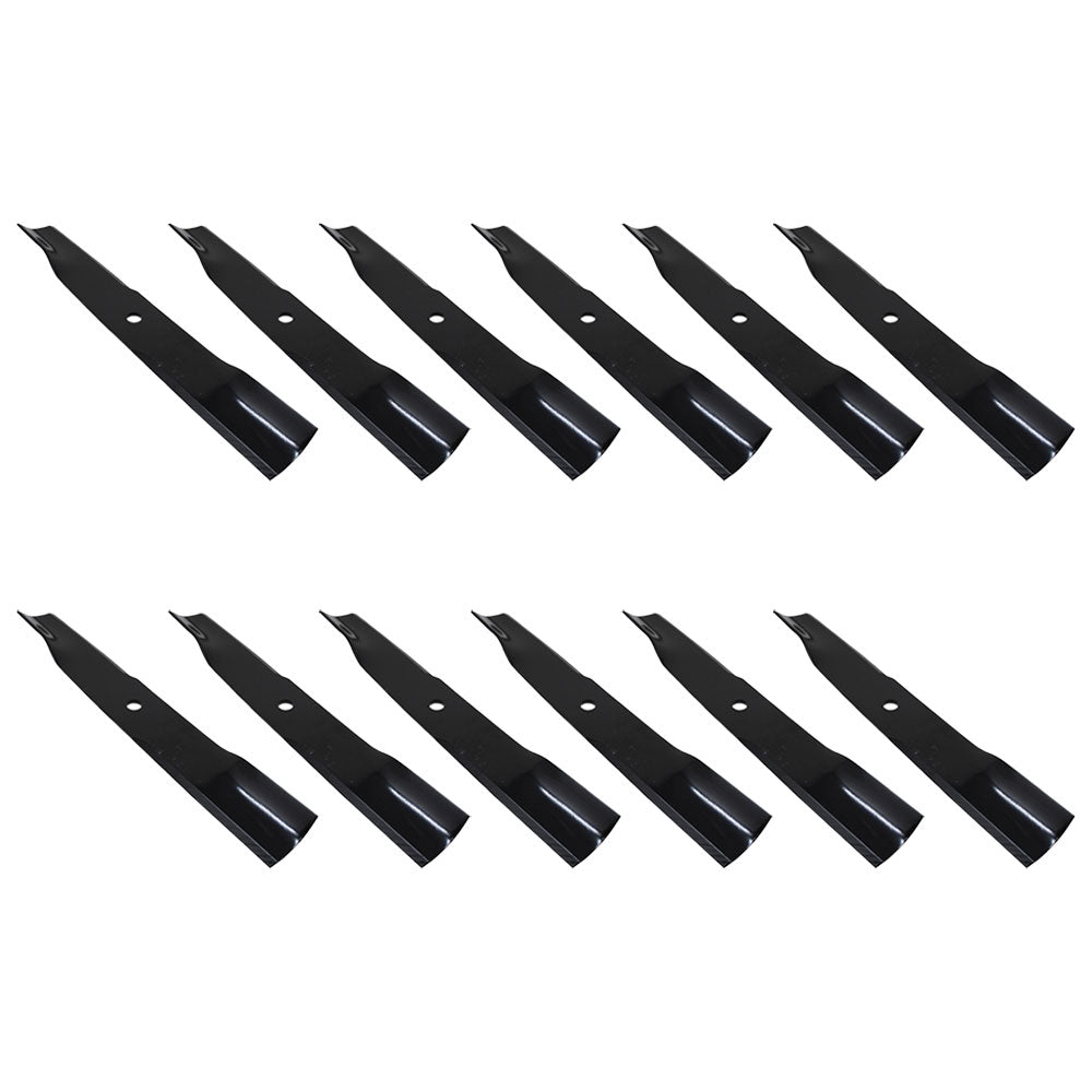 603995 Qty 12: High Lift Mower Blade Fits Hustler Fastrak Hustler Z MINI Z