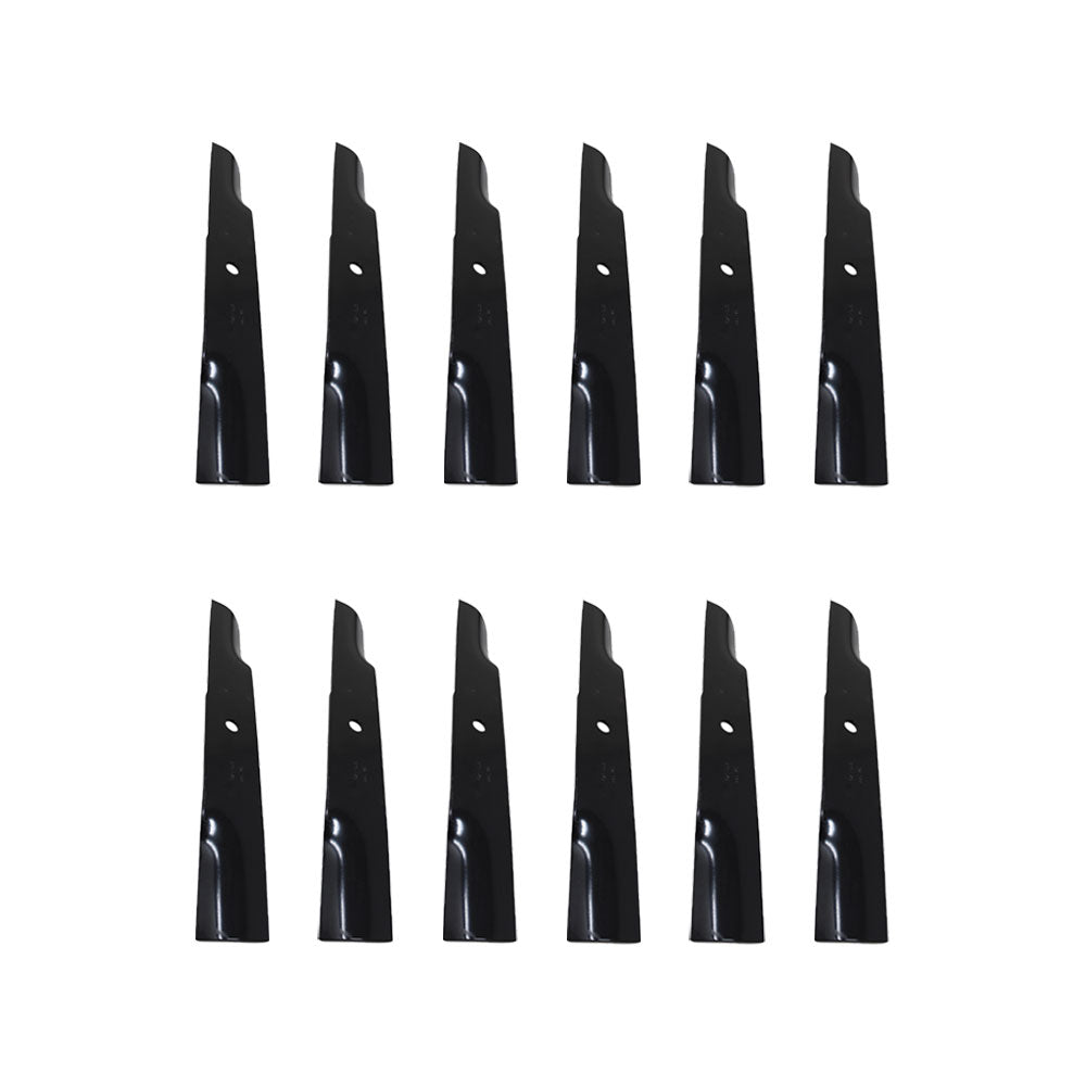 30227-52X Qty 12: High Lift Mower Blade Fits Dixie Chopper