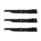 3PK Oregon G6 Fits Gator Mower Blades for 52" Hustler Fast Track, Mini Z Mowers
