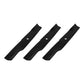 3PK Oregon G6 Fits Gator Blades for 52" Hustler Raptor & Raptor Limited Zero