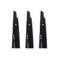 3 pack High Lift Blades for Hustler Z Zero Turn Mower 52" Deck Raptor Limited
