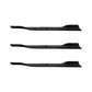 3PK Oregon G6 Fits Gator Mower Blades for 52" Hustler Fast Track, Mini Z Mowers