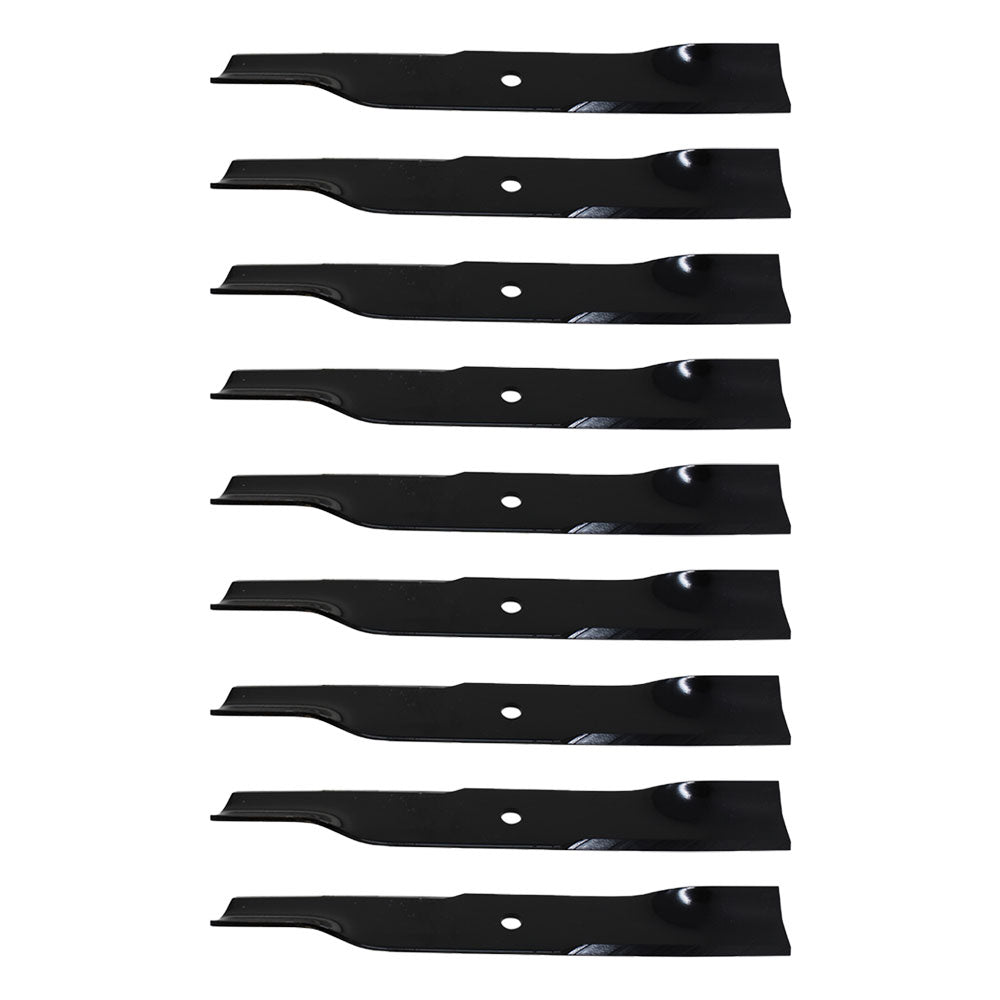 30227-52X Qty 9: High Lift Mower Blade Fits Dixie Chopper