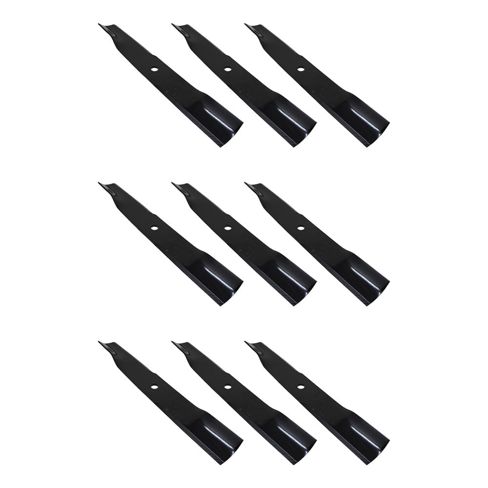 30227-52X Qty 9: High Lift Mower Blade Fits Dixie Chopper