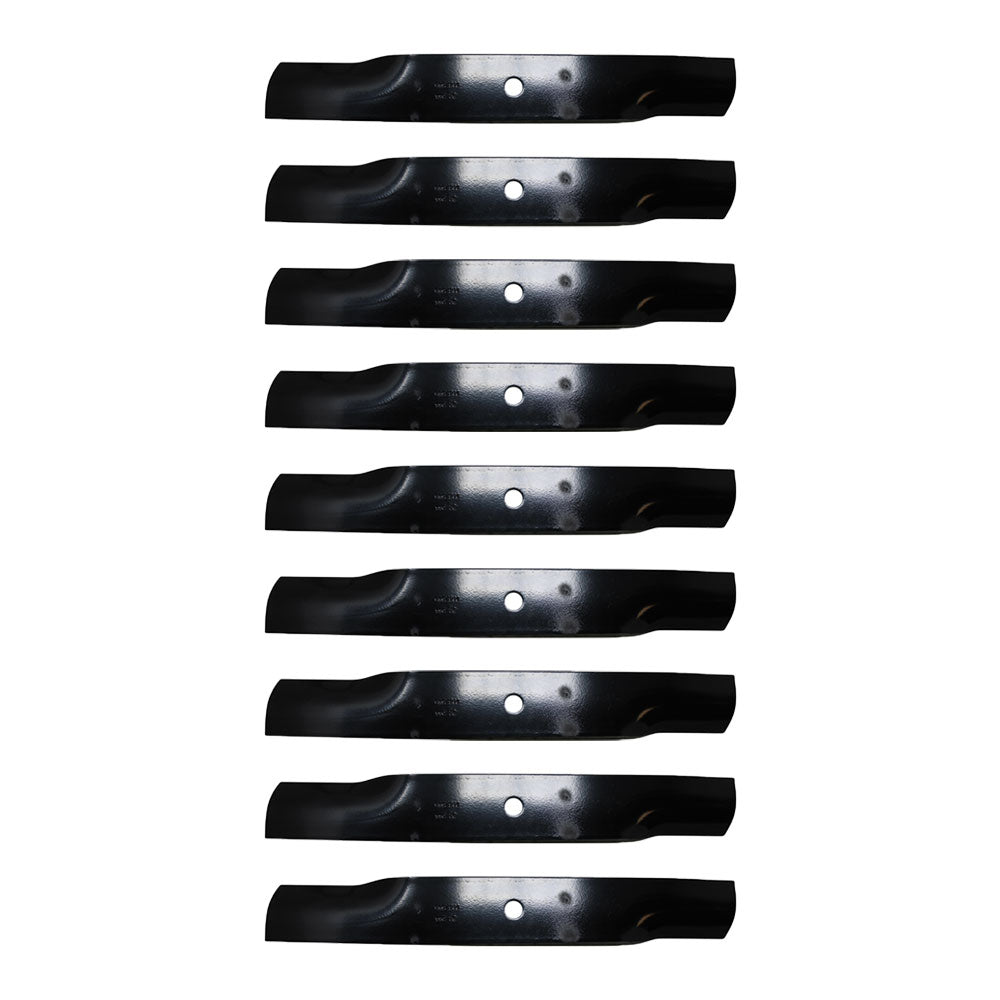 30227-52X Qty 9: High Lift Mower Blade Fits Dixie Chopper