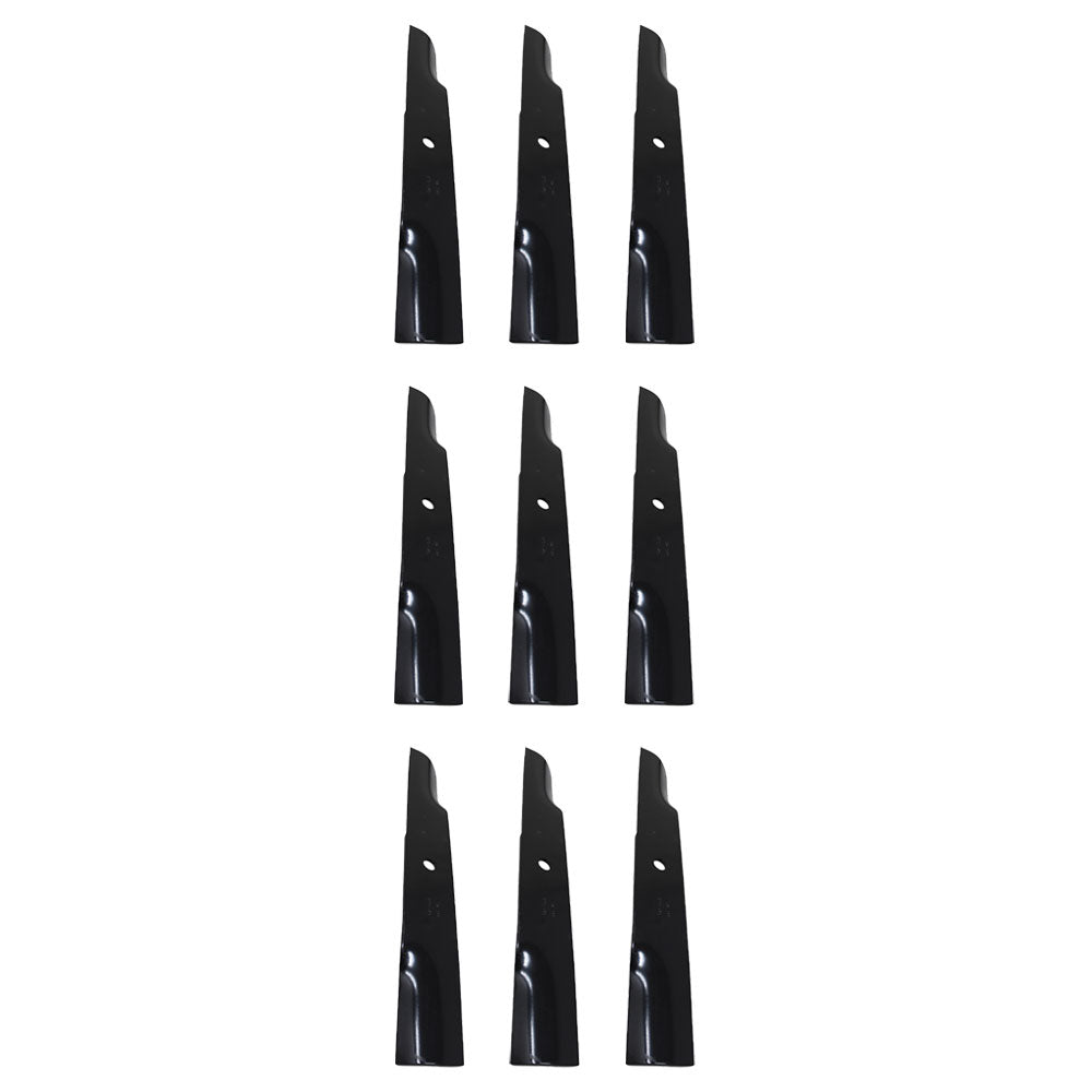 30227-52X Qty 9: High Lift Mower Blade Fits Dixie Chopper