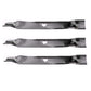 3PK 6437 Rotary Blade Fits Craftsman 163819, 152443