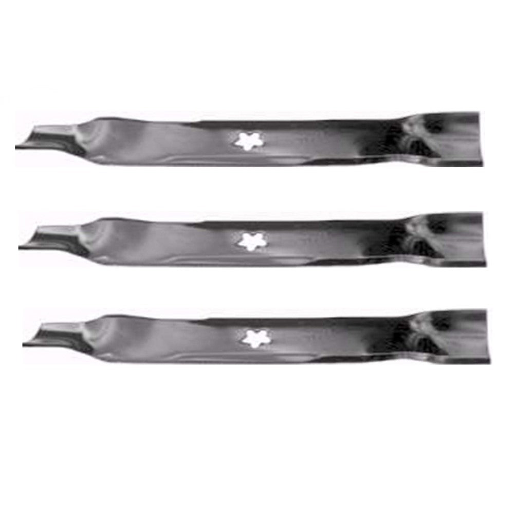 3PK 6437 Rotary Blade Fits Craftsman 163819, 152443