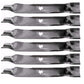 6 PK 6437 Rotary Blade Fits Craftsman 163819 & 152443 AYP 46" 3 blade
