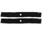 AM112991 Qty 2: Mulching Blade
 Fits John Deere 108 111 111H 112L 116 116H 130