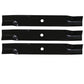 Qty 3: High-Lift Blade Fits Snapper Replaces 1756152