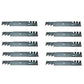 Qty 10: Heavy Duty Toothed Mulching Blade Fits Toro Replaces 107-3192