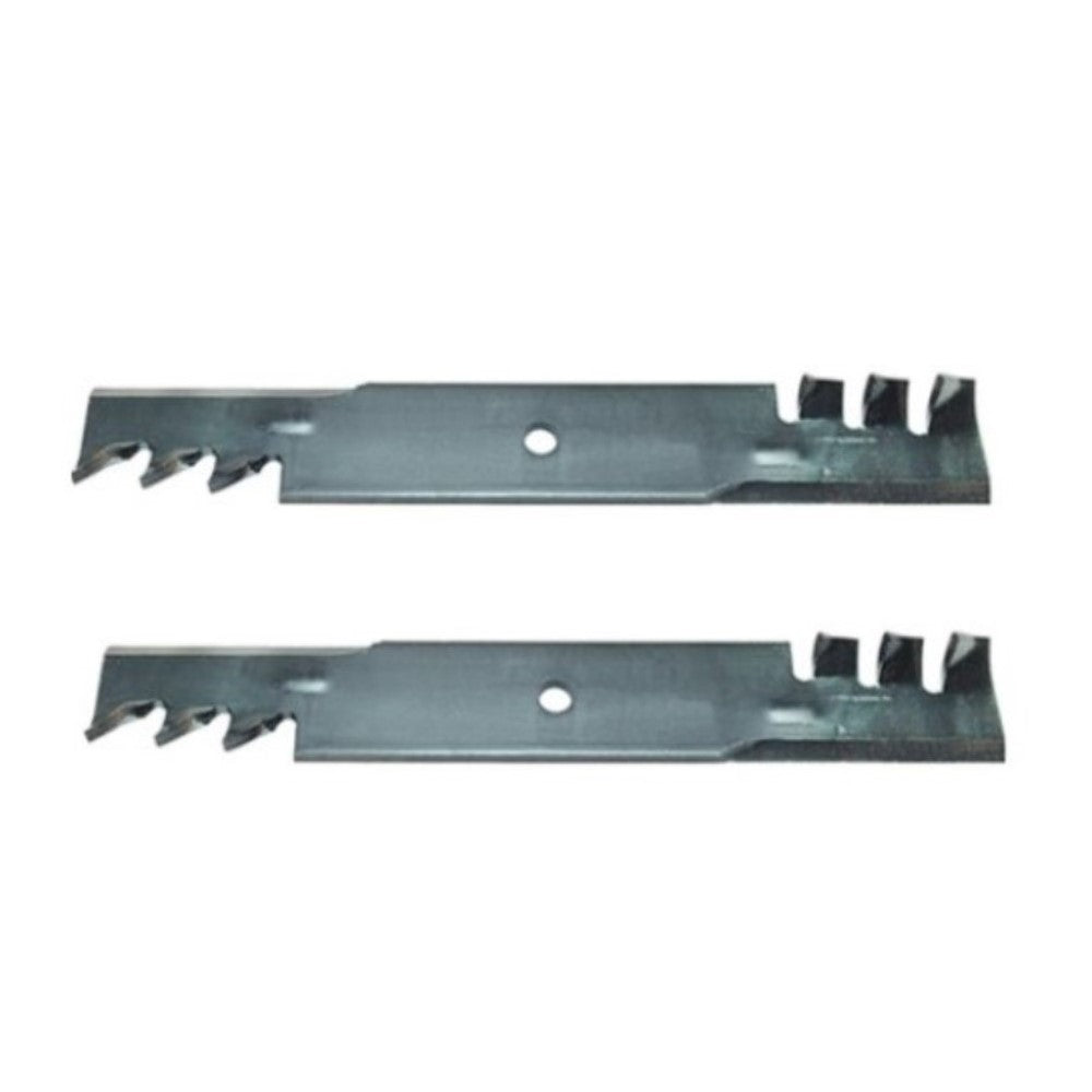 A48110 Qty 2: Heavy Duty Toothed Mulching Blade Fits Bunton