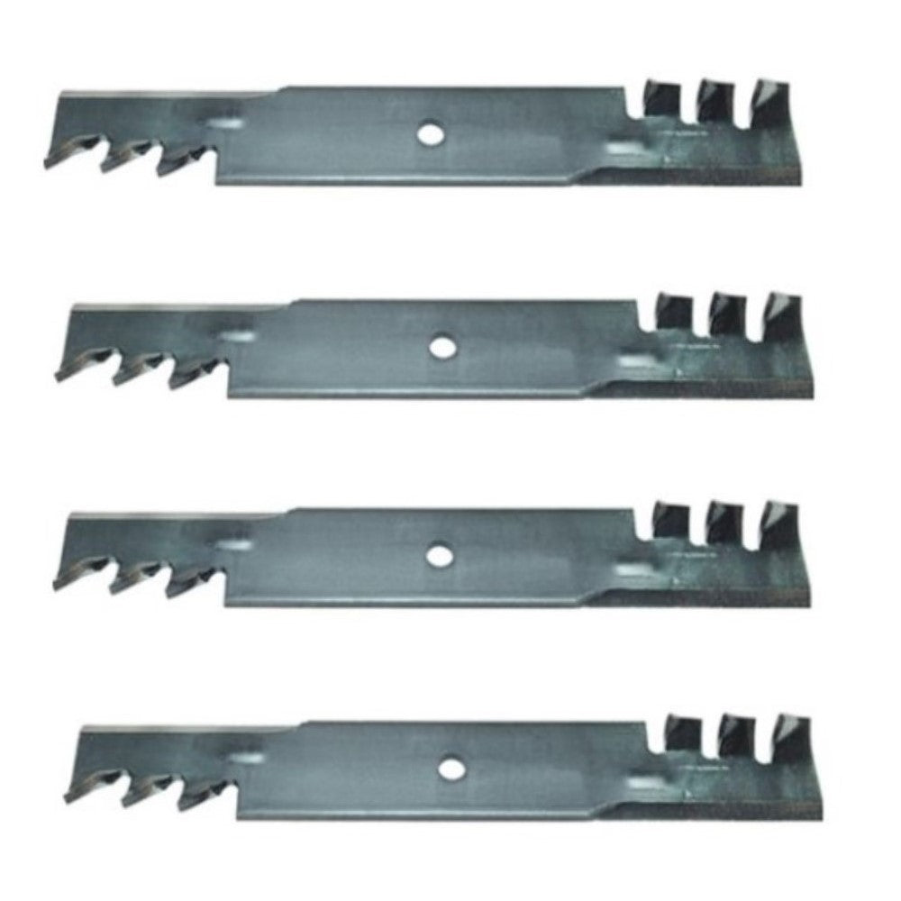 107-3192 Qty 4: Heavy Duty Toothed Mulching Blade Fits Toro