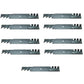 453024 Qty 9: Heavy Duty Toothed Mulching Blade Fits Encore