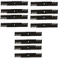 Lot of 12 Blades for Bush Hog 60" & 61" Cut Replaces 50056493