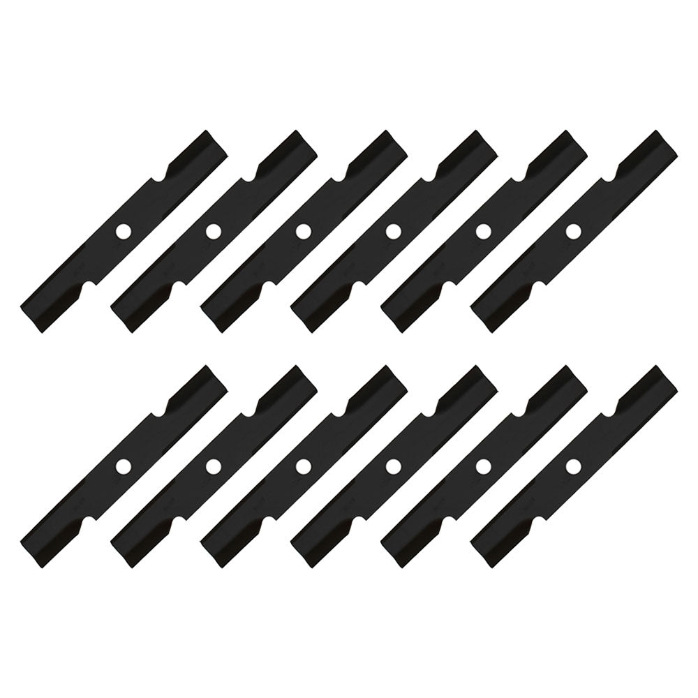 Qty. 12: Notched Mower Blades  Fits Oregon Replaces 92-029