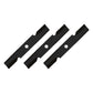 3 Pack HD Hi Lift Mower Blades fits 48" Fits Exmark 16-1/4" 103-6401 103-6401-S