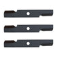 3 Pack HD Hi Lift Mower Blades fits 48" Fits Exmark 16-1/4" 103-6401 103-6401-S