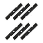 Qty. 6: Notched Mower Blade Fits Oregon Replaces 92-029