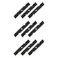9 Pack Commercial 48" Medium Lift Lawnmower Blades to fi Fits Exmark