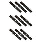 Qty. 9: Notched Mower Blades  Fits Exmark Replaces 103-6381