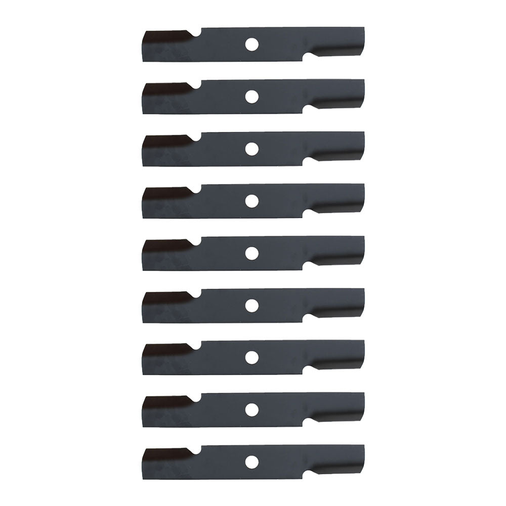 9 Pack Commercial 48" Medium Lift Lawnmower Blades to fi Fits Exmark