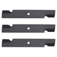 (3) Mower Deck Blades Fits Exmark Lazer Z CT Lazer Z Hp Metro 5 Speed Metro H
