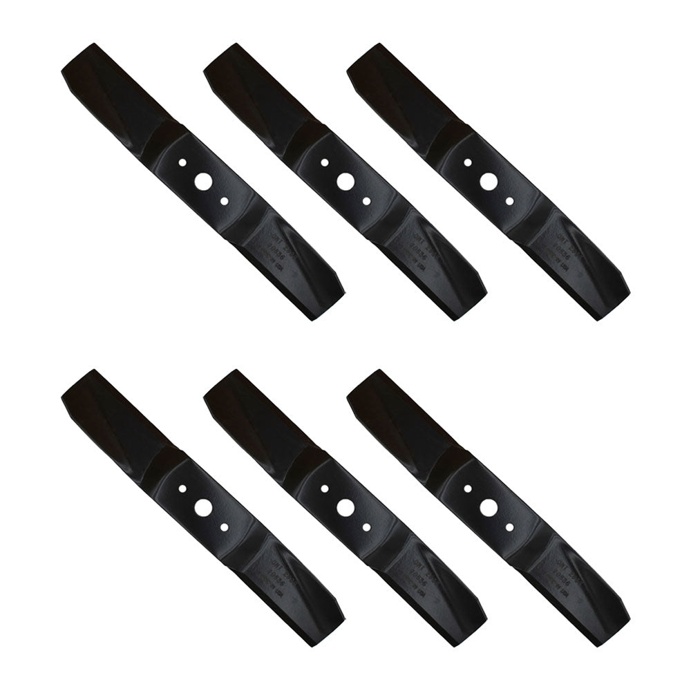 Qty 6: Mower Blade  Fits White Replaces 742-3036