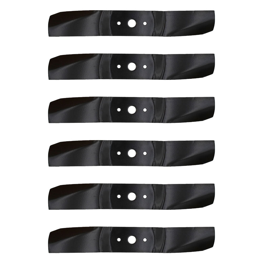 Qty 6: Mower Blade  Fits White Replaces 742-3036