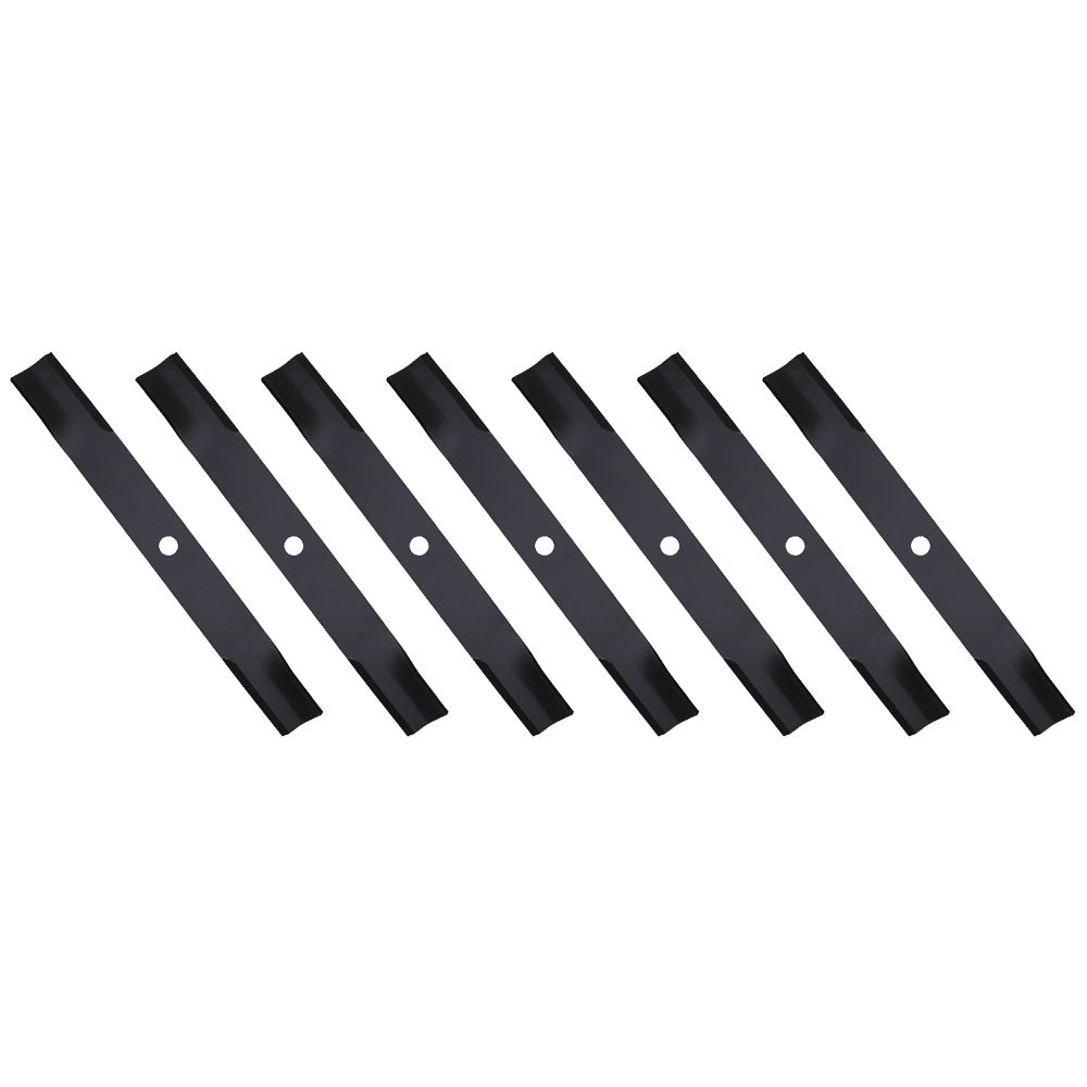 Qty. 7: Mower Blade Fits John Deere Replaces 596-722