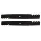 107-0214-03 Qty 2: Toothed Blade
 Fits Toro 3280-D 4000-D 4010-D 7200 7210